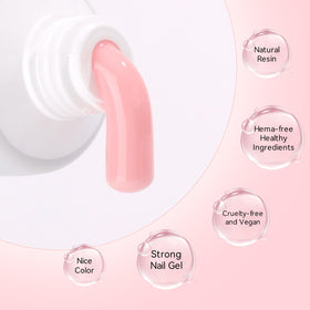 Makartt scale with hand comparing 15ml jar size and amount for multiple manicures