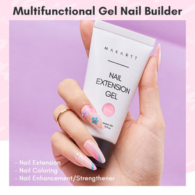 Makartt gel texture close-up illustrating thick consistency for controlled sculpting benefit