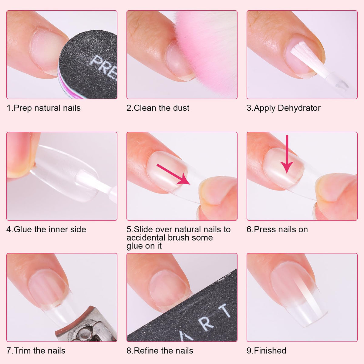 Makartt single glue drop on surface demonstrating smooth, fast-dry texture