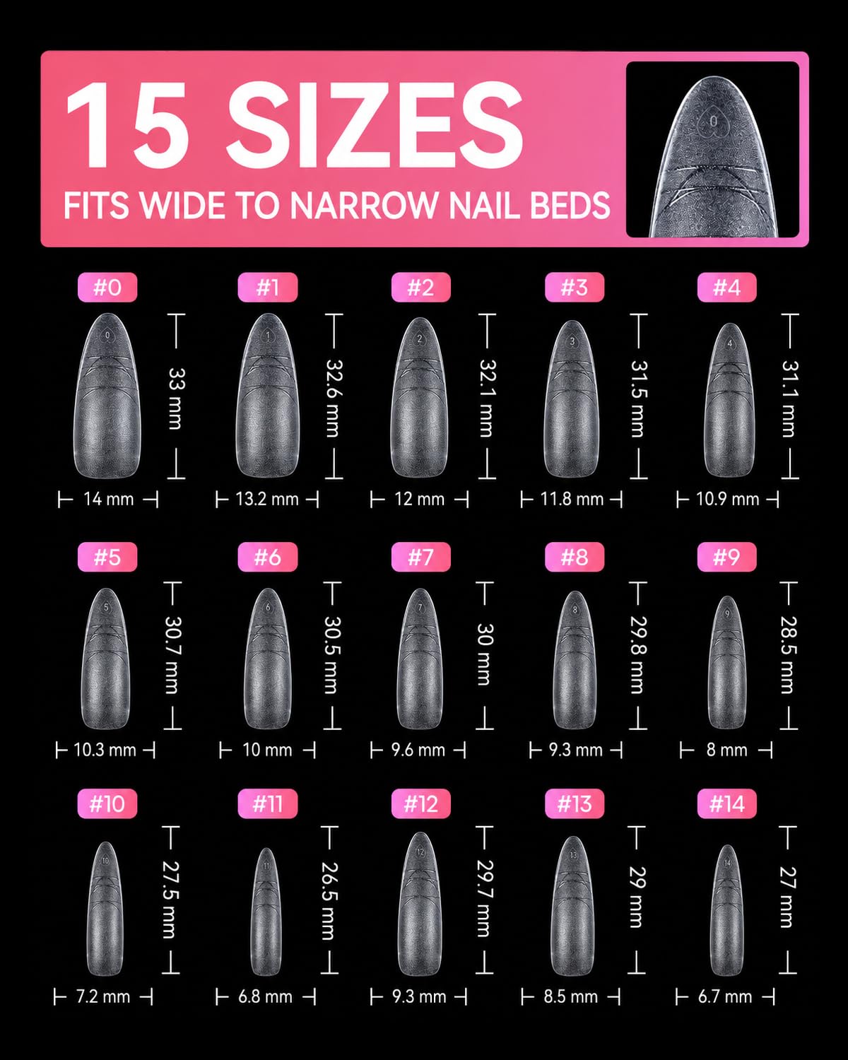 Makartt tips applied as press-on nails demonstrating quick at-home manicure