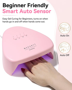 Makartt open arch interior revealing roomy cradle for fingers and toes convenience