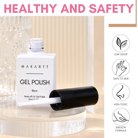 Makartt bottle next to ruler for scale showing 15ml size convenience