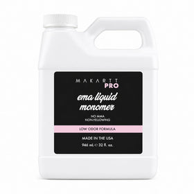 MakarttPro front label on 32 fl oz bottle showing professional monomer
