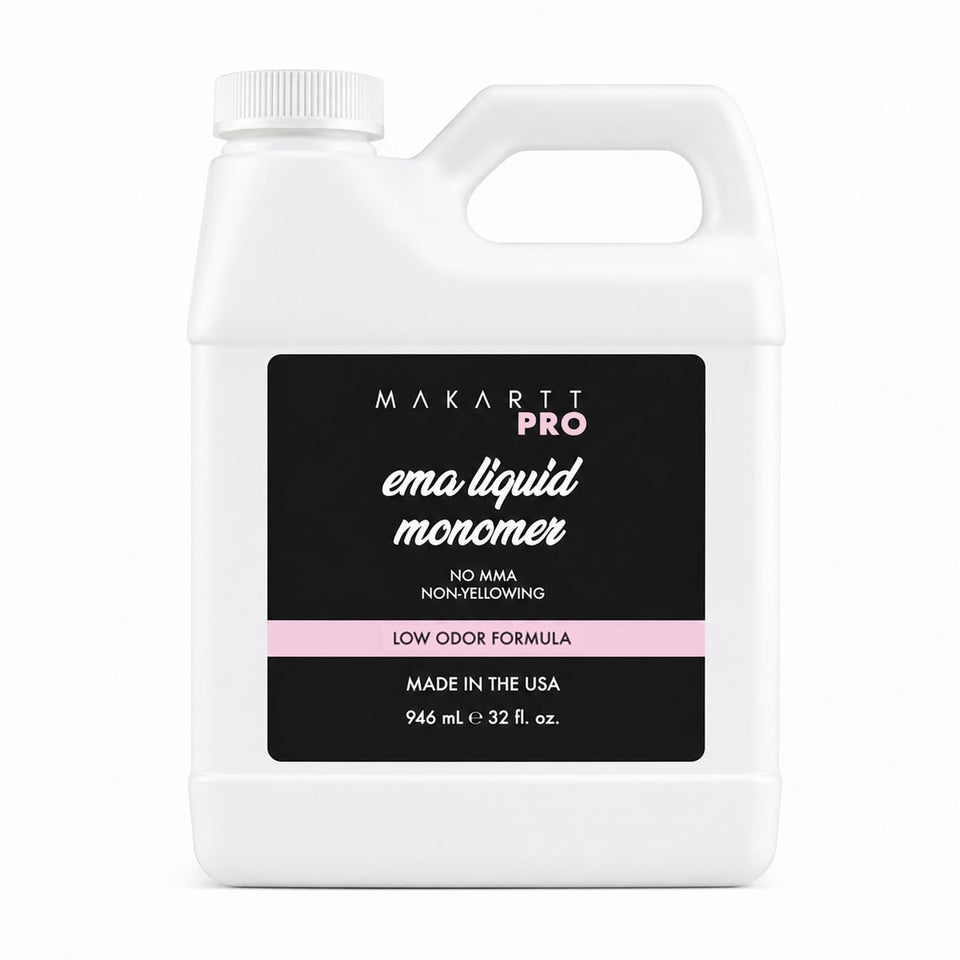 MakarttPro front label on 32 fl oz bottle showing professional monomer