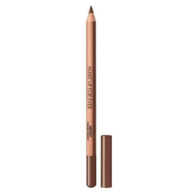 Make Up For Ever pencil applied along lash line demonstrating precise definition