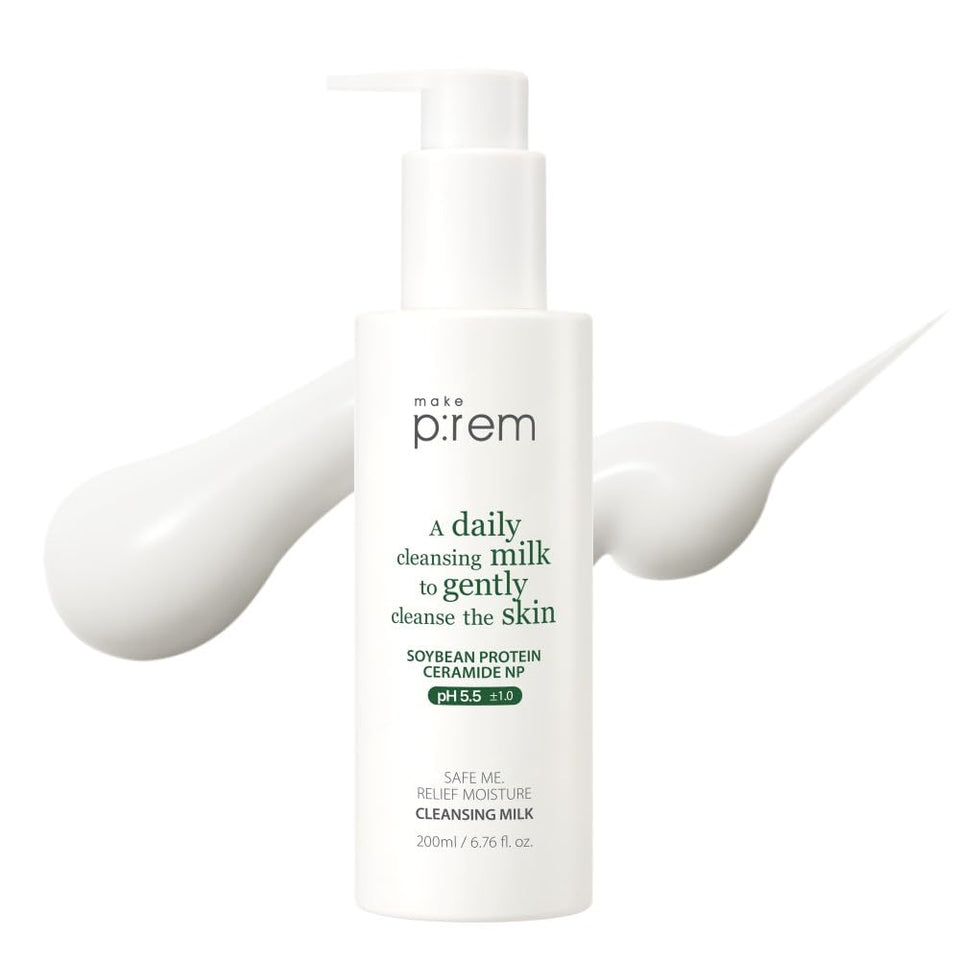 MAKE P:REM front bottle showing clean design and product size benefits