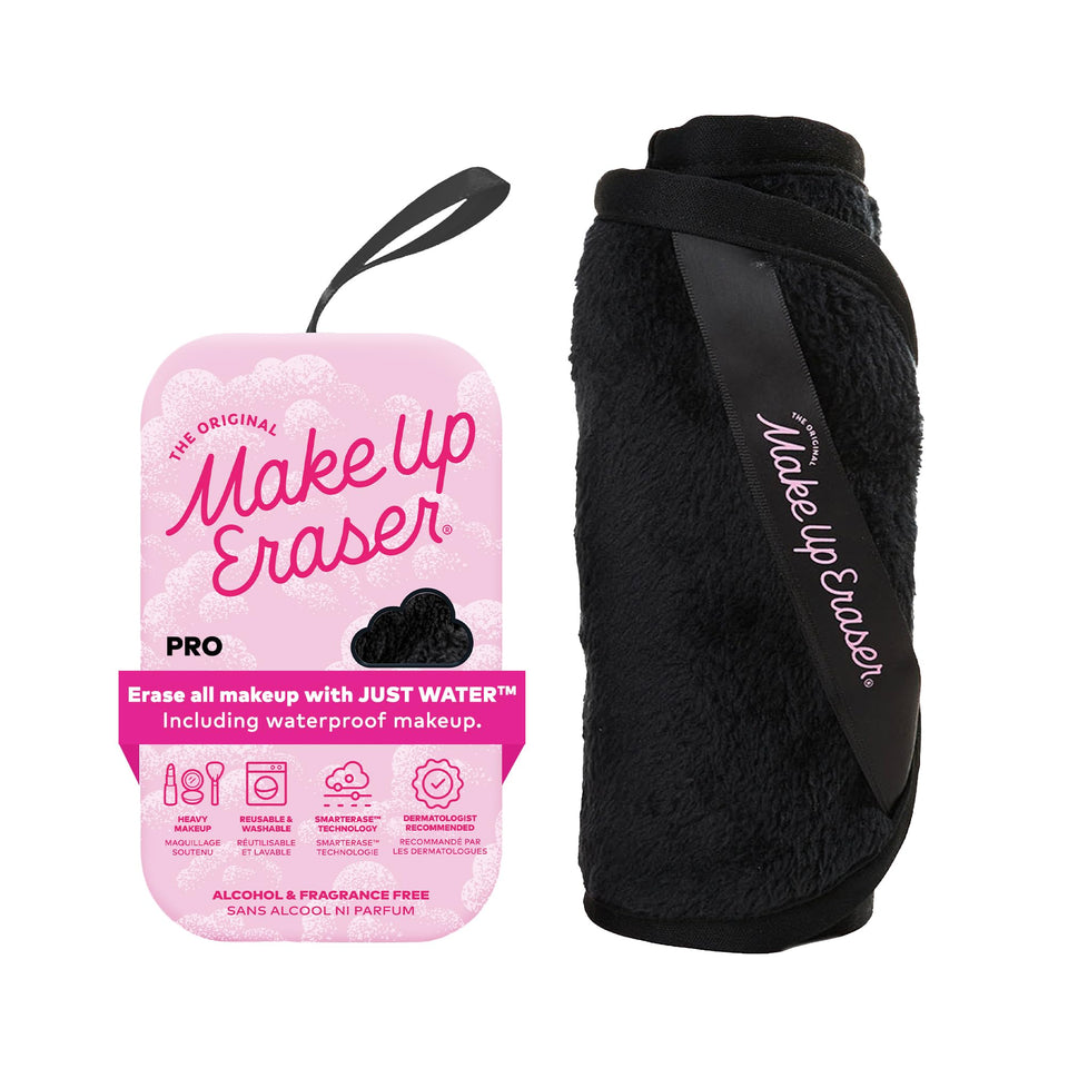 MakeUp Eraser front packaging showing compact reusable cloth and benefits
