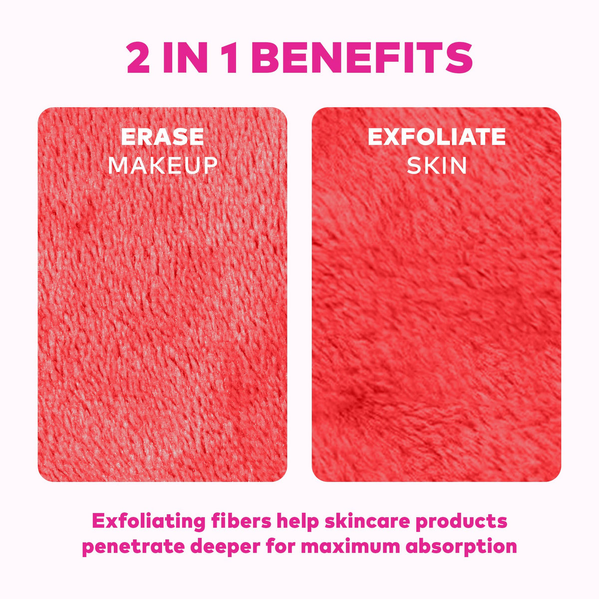 MakeUp Eraser held in hand demonstrating compact size and travel convenience
