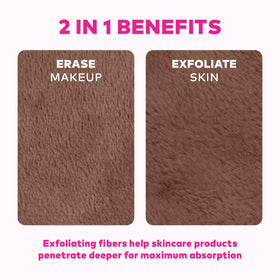 MakeUp Eraser held in hand showing compact travel-friendly size