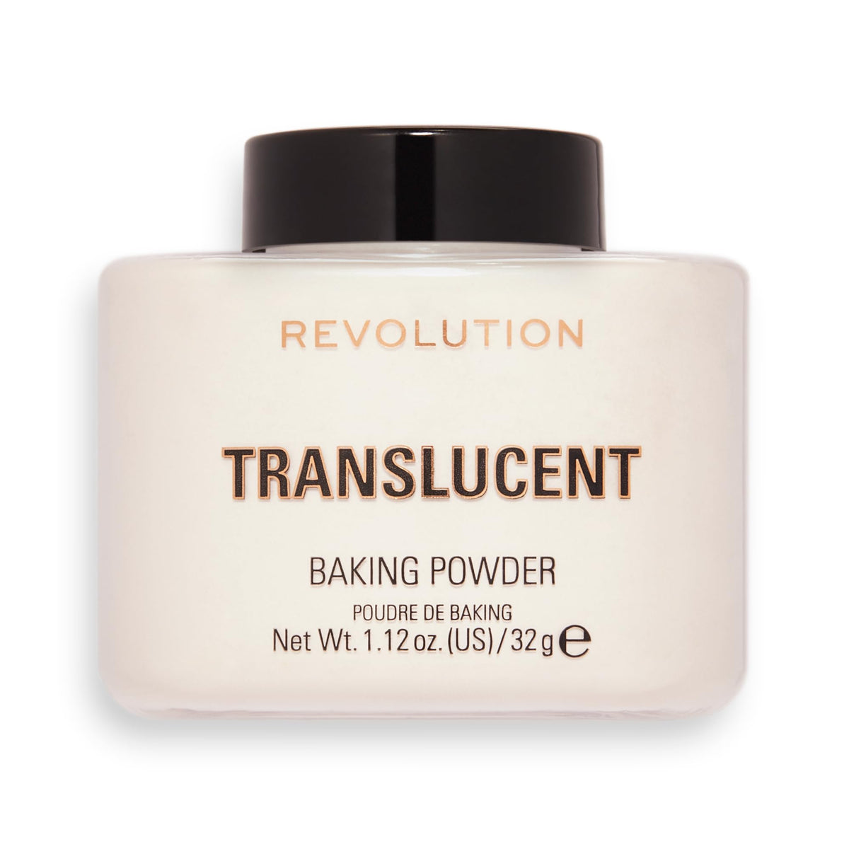 Makeup Revolution front packaging showing product name and size for clear identification