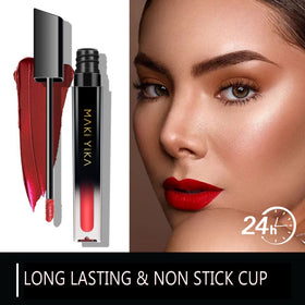 MAKI YIKA next to coin for size and scale showing portable tube and easy touchups benefit