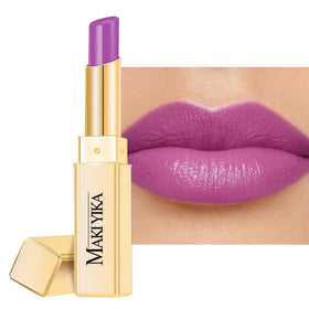 MAKI YIKA front packaging showing lavender hydrating lipstick and glossy finish