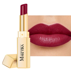MAKI YIKA front packaging showing MA049 blush berry and glossy finish benefit