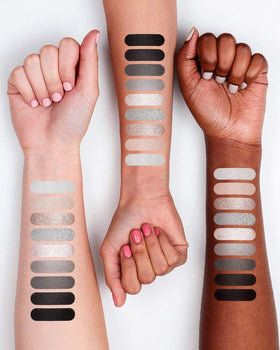 MAKI YIKA swatches on skin revealing pigmentation and layerability