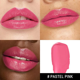 MAKI YIKA close-up texture swipe demonstrating smooth, hydrating gloss finish