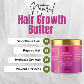MAKOF BEAUTY natural ingredients bowl with chebe, fenugreek and butters benefits