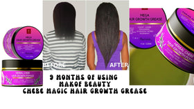 MAKOF BEAUTY open jar texture showing creamy pomade for easy application