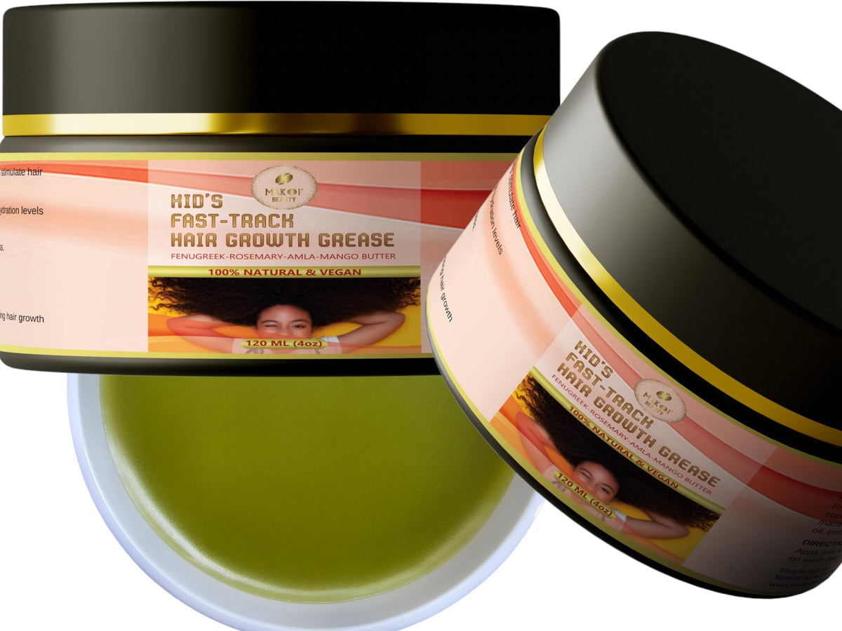 MAKOF BEAUTY ingredient label closeup showing natural, kid-safe formulation