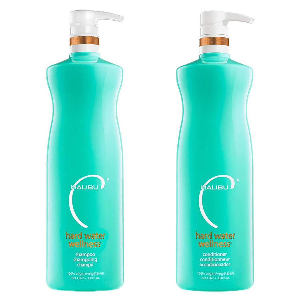 Malibu C duo front packaging showing bottles and clear product benefits