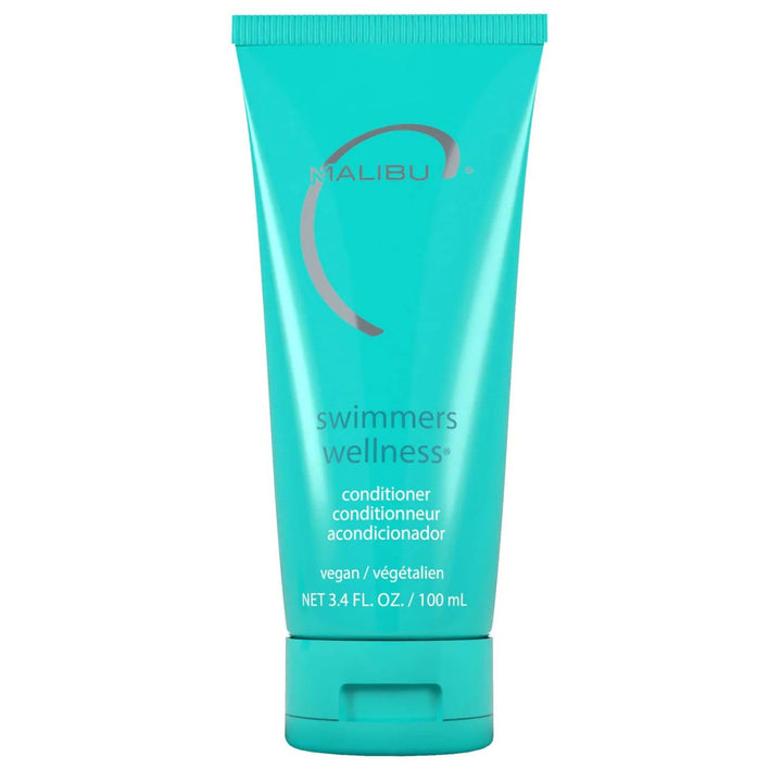 Malibu C front packaging showing travel-size conditioner and benefits