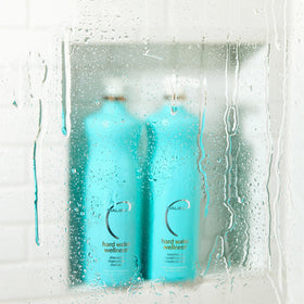 Malibu C shampoo pump dispensing clarifying formula for effective cleansing