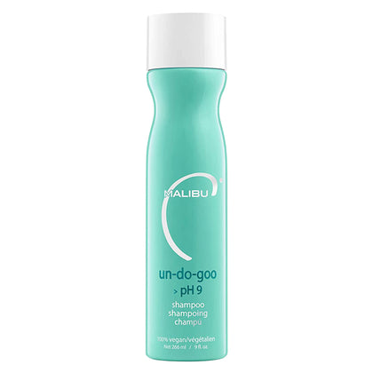Malibu C front packaging showing bottle and benefit of deep-cleaning