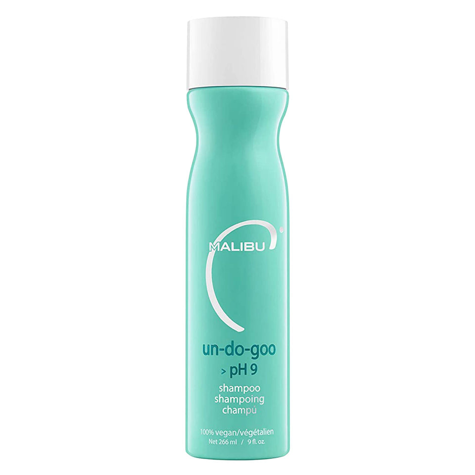 Malibu C front packaging showing bottle and benefit of deep-cleaning