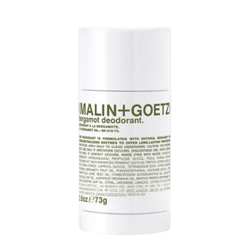 MALIN+GOETZ front view of bergamot deodorant for clean appearance