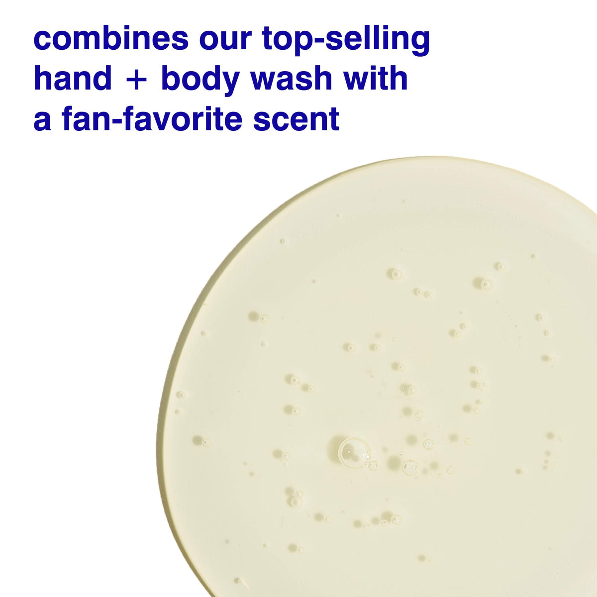 MALIN+GOETZ close-up of airy foam texture emphasizing gentle hydration