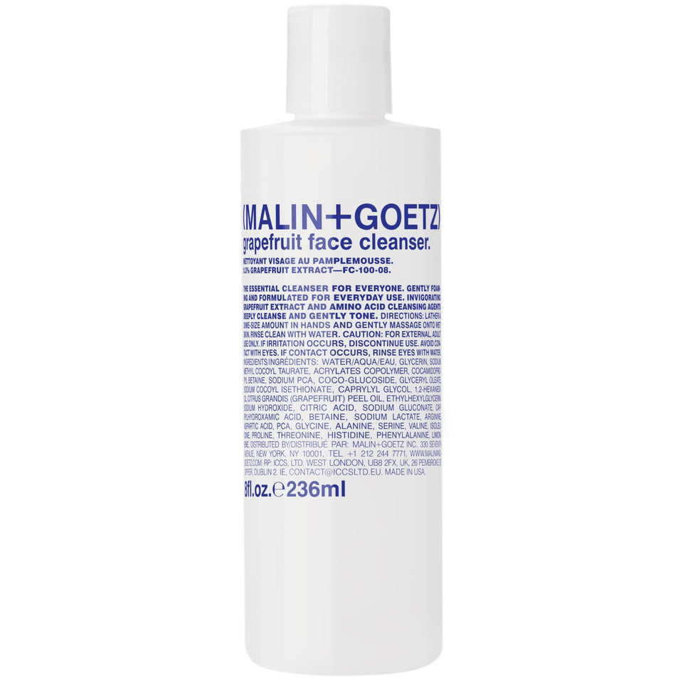 MALIN+GOETZ front bottle showing label and clean design for easy identification