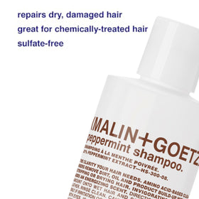 MALIN+GOETZ gel texture close-up showing lightweight formula and hydration