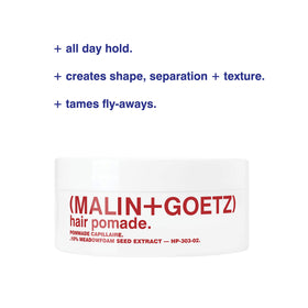 MALIN+GOETZ beeswax scoop staged to highlight natural structuring ingredient