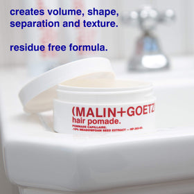MALIN+GOETZ meadowfoam and cannabis oils close-up showing nourishing benefits