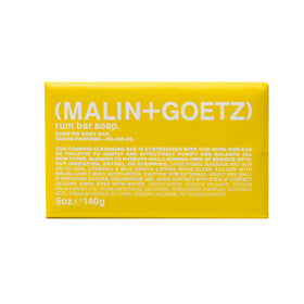 MALIN+GOETZ rum bar front packaging showing size and label, highlights quality