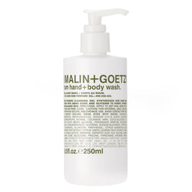 MALIN+GOETZ front bottle showing label and sleek packaging for easy shelf display