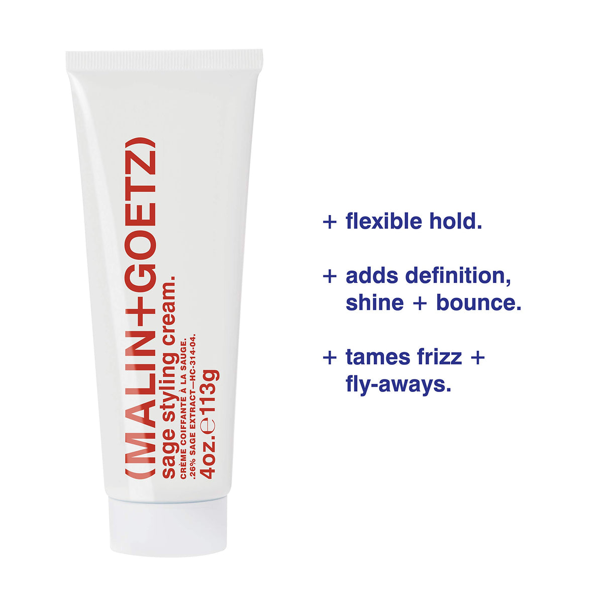 MALIN+GOETZ applied to curls demonstrating frizz control and definition