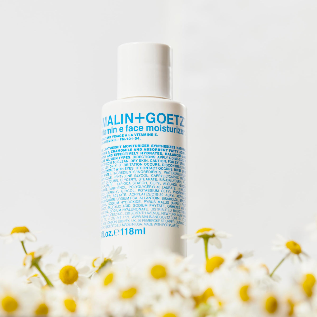 MALIN+GOETZ product on bathroom vanity styled to show everyday routine benefit