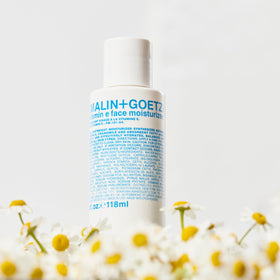 MALIN+GOETZ product on bathroom vanity styled to show everyday routine benefit