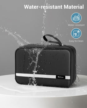 Maliton waterproof nylon close-up protecting contents from spills