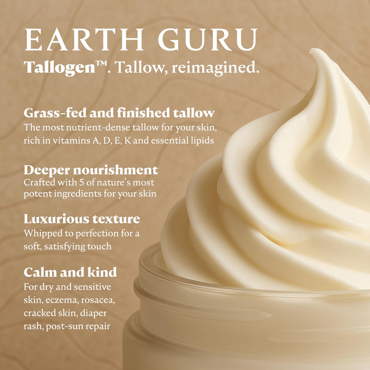 MalloMe Earth Guru XL application on hand demonstrating easy absorption