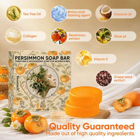 MALVAY label with Japanese persimmon extract emphasizing natural deodorant benefits
