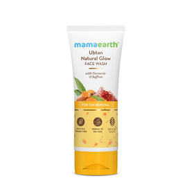 Mamaearth front packaging showing 100ml tube and product name, convenient travel size