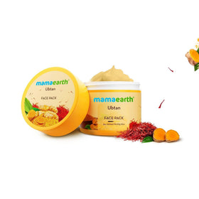 MAMAEARTH open jar texture paste formed after mixing for smooth application