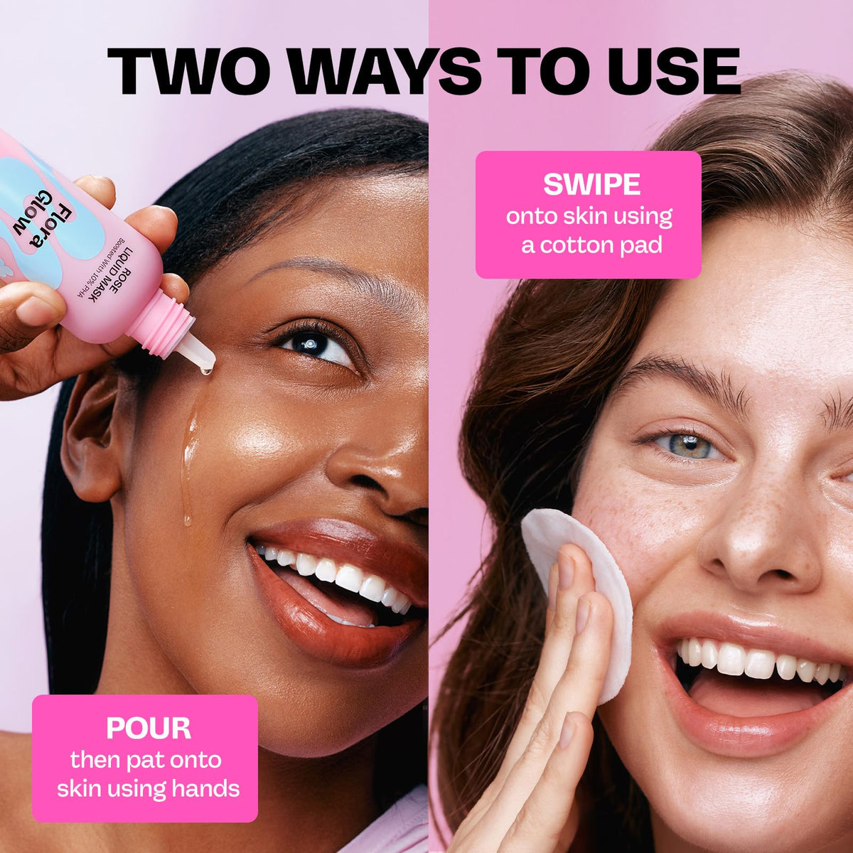 MAMONDE bottle next to common object for size comparison and travel-friendly benefit