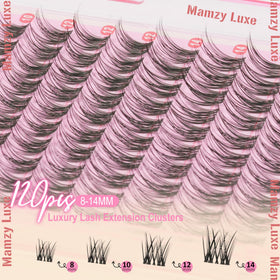 Mamzy Luxe clear-band detail showing near-invisible edge for comfortable blend