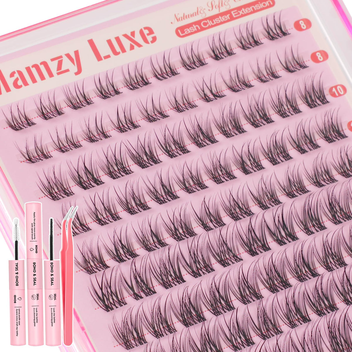 Mamzy Luxe worn on model in everyday makeup showcasing subtle lift benefit