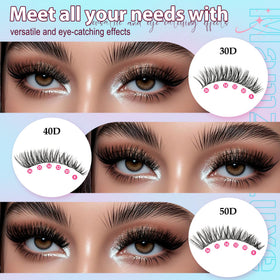 Mamzy Luxe mixed lengths displayed to show 10–16mm variety and blend