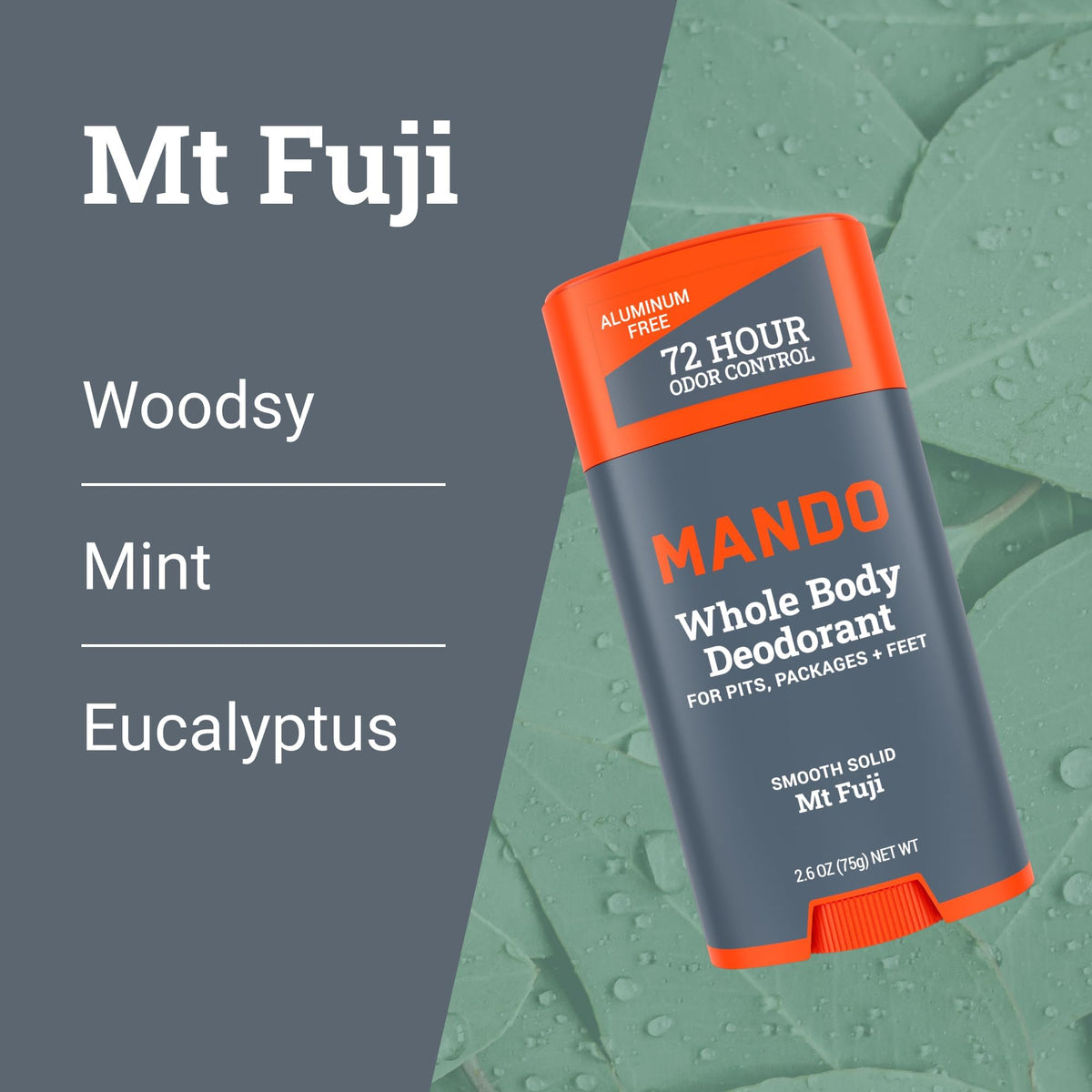 Applying Mando underarm for all-day odor control and comfort