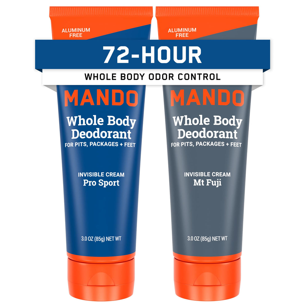 Mando Pro Sport front packaging showing branding and benefits for confidence