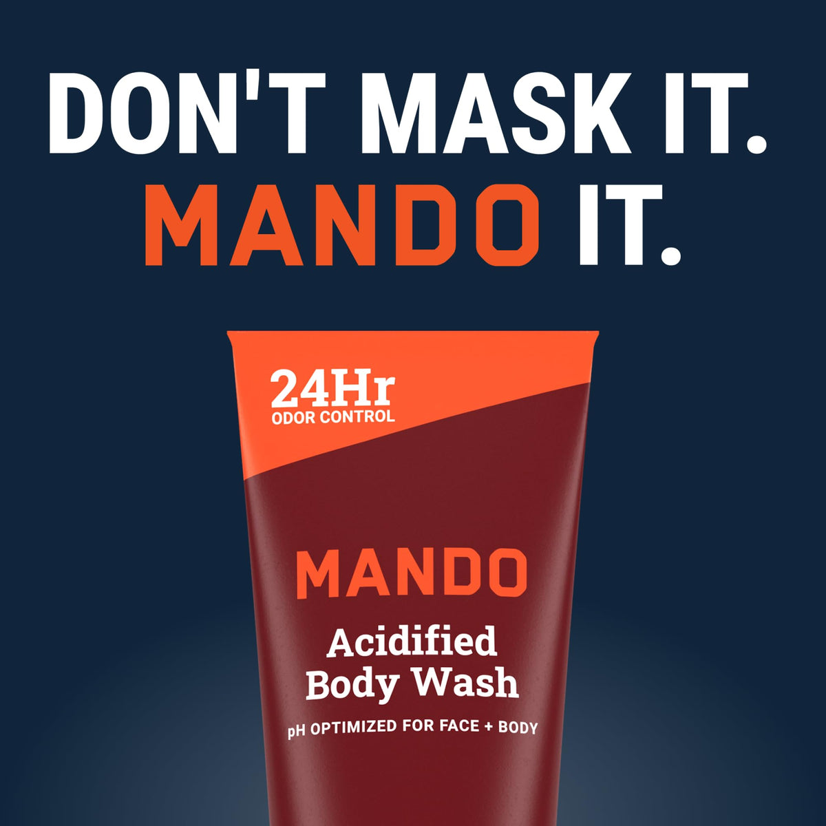 Mando bottle inside a gym bag, illustrates on-the-go freshness and performance
